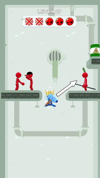 Stickman Teleport Master 3D Mod স্ক্রিনশট 1