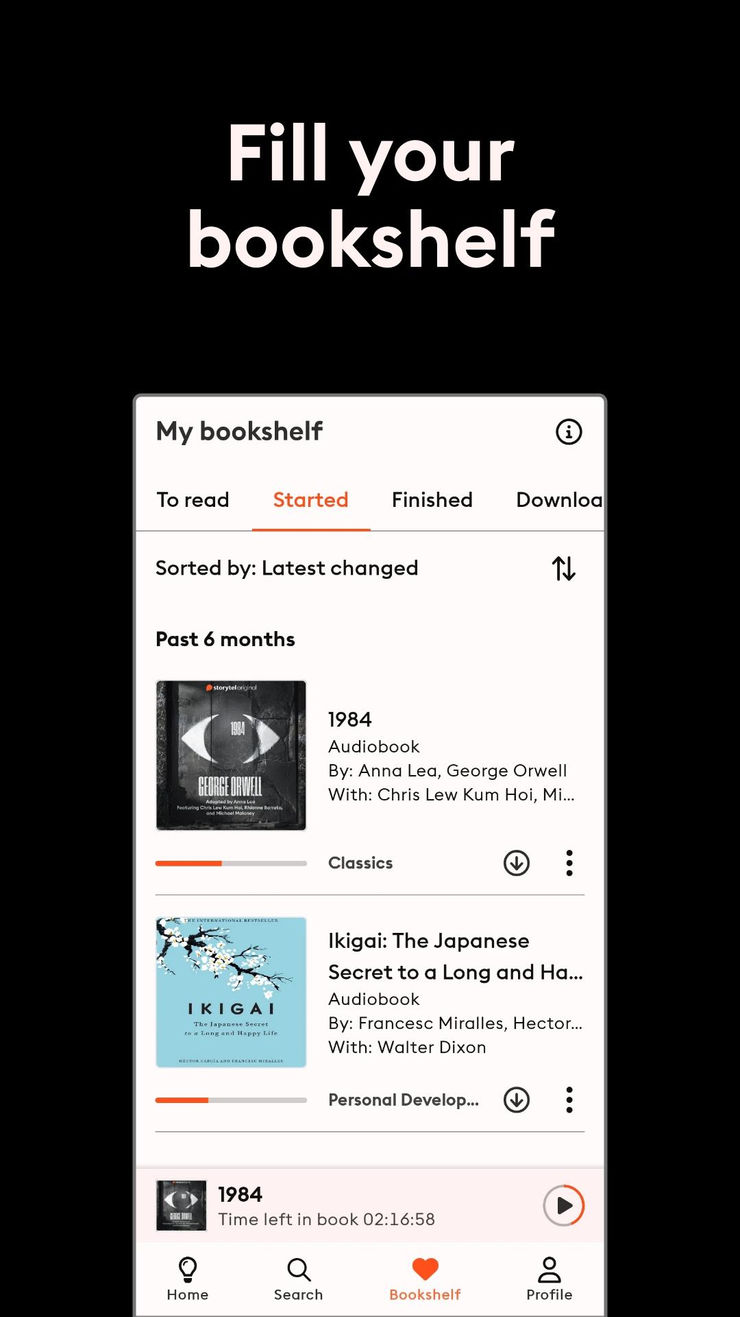 Storytel: Audiobooks & Ebooks Ekran Görüntüsü 3