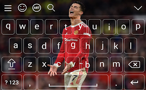 Cristiano CR7 MANU Keyboard 스크린샷 3