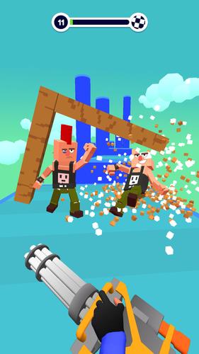 Block Craft Shooter 3D Schermafbeelding 3