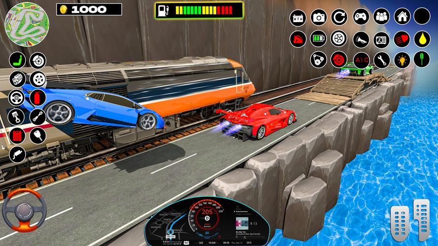 Rampa Car Game: GT Car stunts ဖန်သားပြင်ဓာတ်ပုံ 1