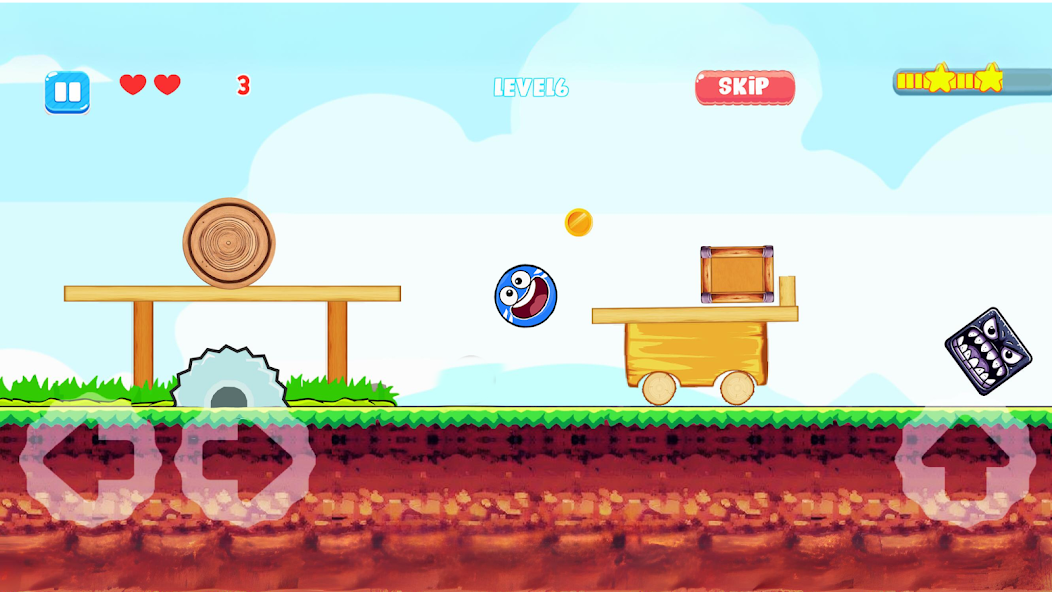 Ball V - Red Bounce Ball 5 Mod ဖန်သားပြင်ဓာတ်ပုံ 3