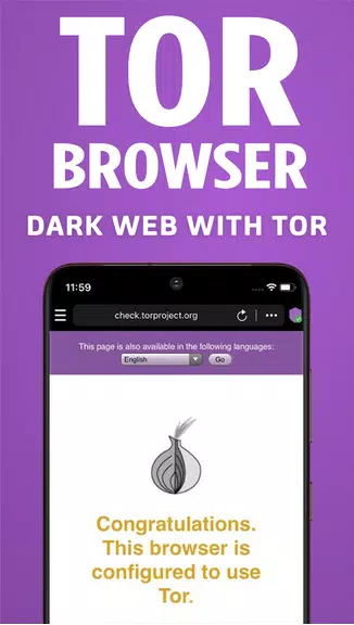 TOR Browser: OrNET Onion Web ဖန်သားပြင်ဓာတ်ပုံ 1