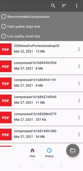 PDF Small - Compress PDF スクリーンショット 1