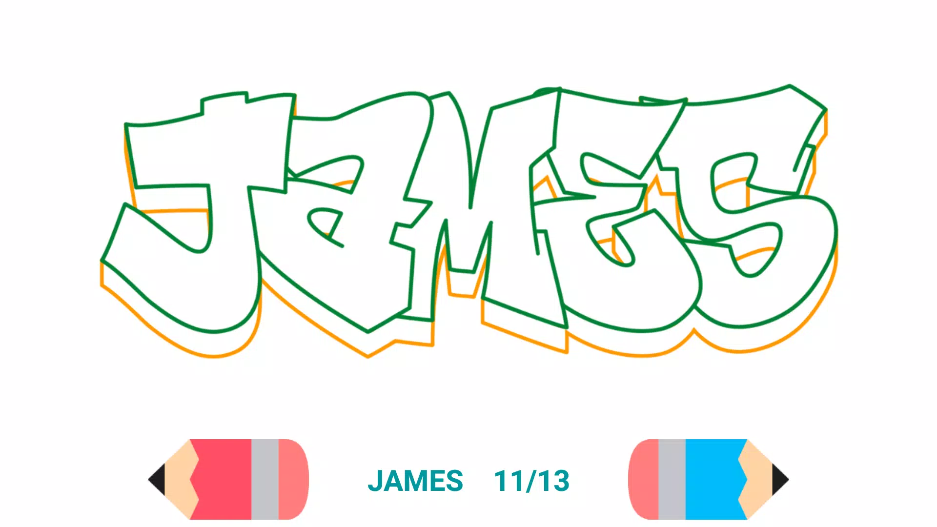 Draw Graffiti - Name Creator 螢幕截圖 3