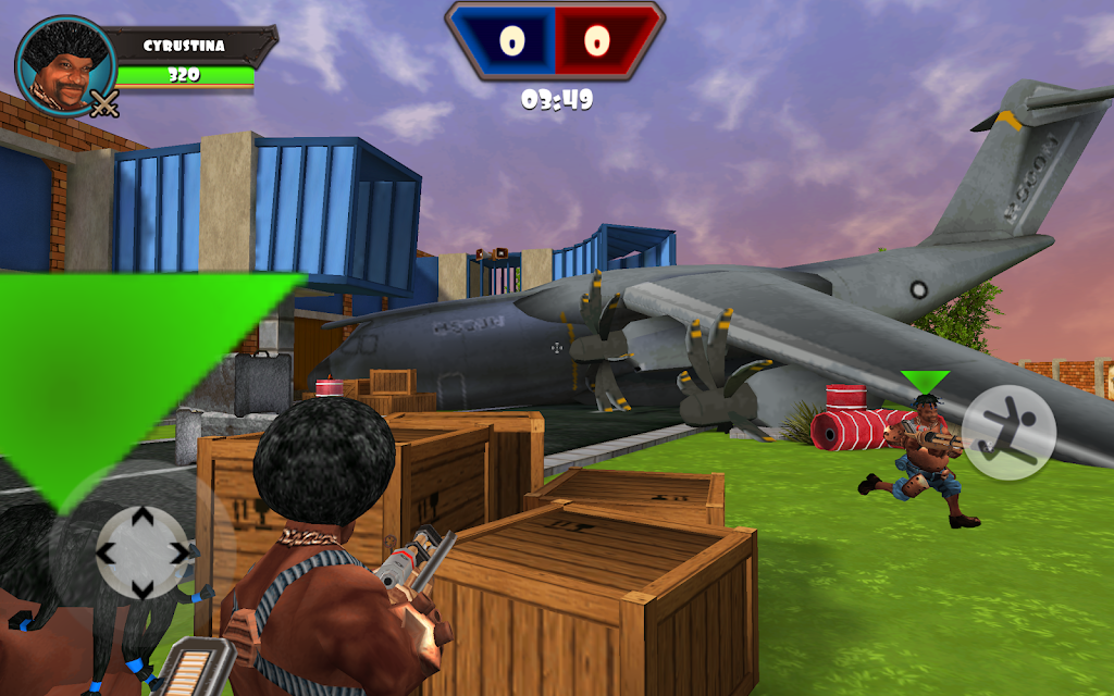 Airport Clash 3D - Minigun Sho应用截图第1张