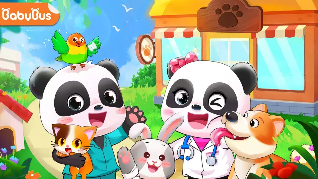 Baby Panda's Pet Care Center Tangkapan skrin 0