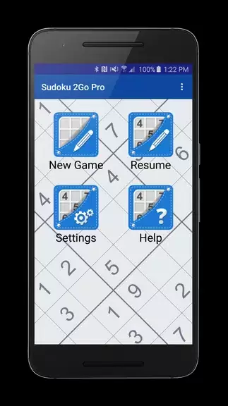 Sudoku 2Go Captura de tela 0