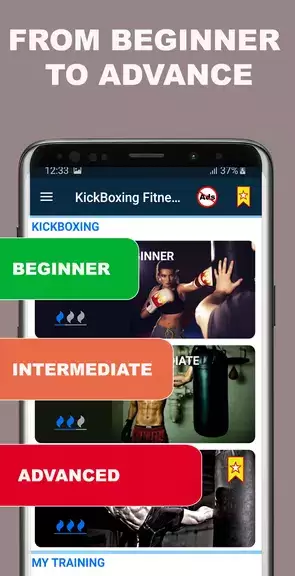 Kickboxing fitness Trainer 螢幕截圖 2