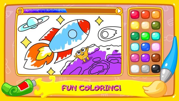 Coloring book! Game for kids 2 Ekran Görüntüsü 0