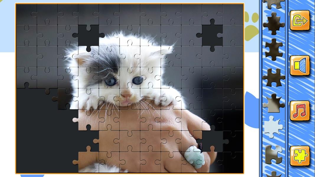 Jigsaw Puzzle Cats Kitten स्क्रीनशॉट 1