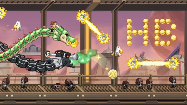 Jetpack Joyride - 瘋狂噴氣機 螢幕截圖 0