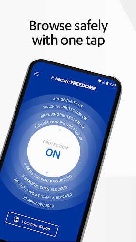 F-Secure FREEDOME VPN Ảnh chụp màn hình 2