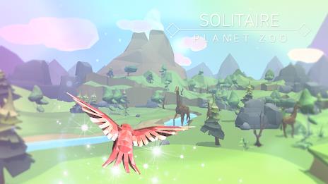 Solitaire : Planet Zoo 스크린샷 1