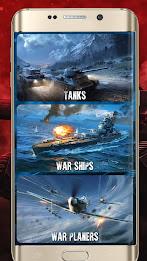 War games wallpapers Tanks 스크린샷 0