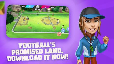 Land of Goals: Soccer Game ภาพหน้าจอ 0