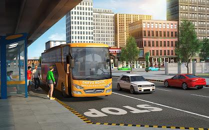 US Coach Bus Driving Game 2024 ภาพหน้าจอ 0