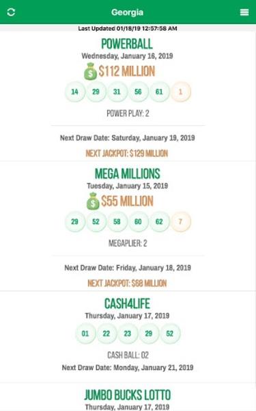 Lottery Results Tangkapan skrin 3