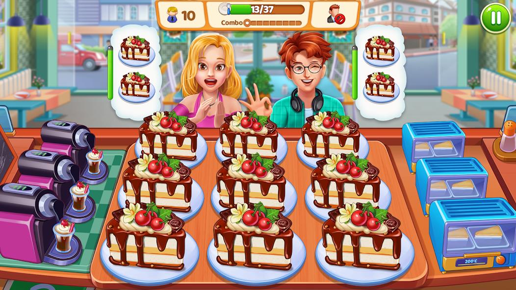 Schermata Food Voyage: Fun Cooking Games Mod 1