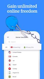 Atlas VPN: secure & fast VPN Tangkapan skrin 3