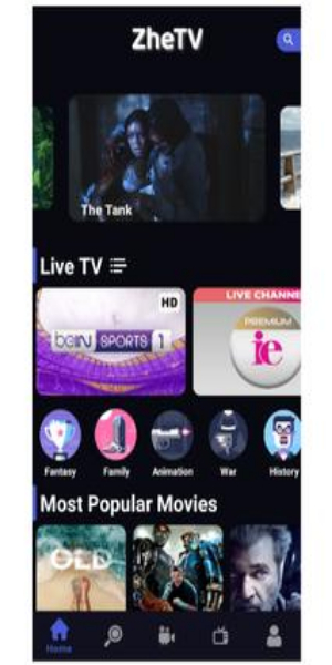 ZheTv Ảnh chụp màn hình 1