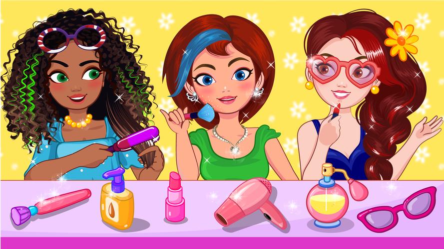 Hair Salon games for girls fun应用截图第0张