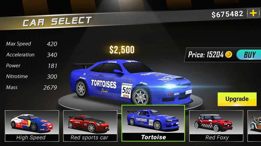 Drag Race 3D - Car Racing Game Capture d'écran 2