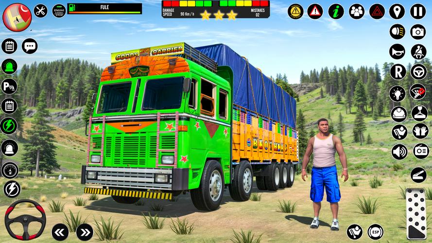 Truck Parking Simulator Games स्क्रीनशॉट 3