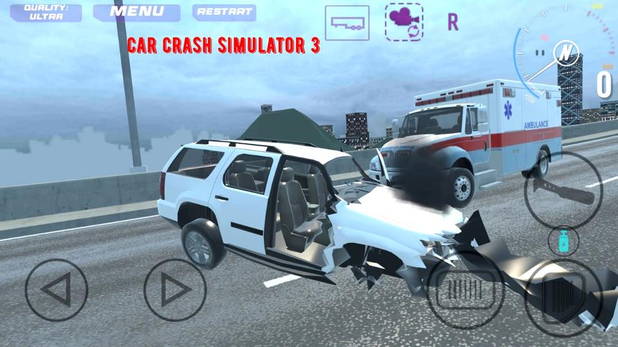 Car Crash Simulator 3 Schermafbeelding 0