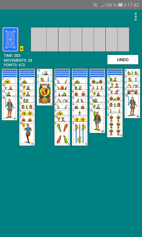 Spanish Spider Solitaire Screenshot 1