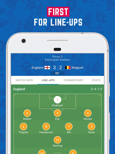 LiveScore: World Football 2018 Captura de pantalla 1