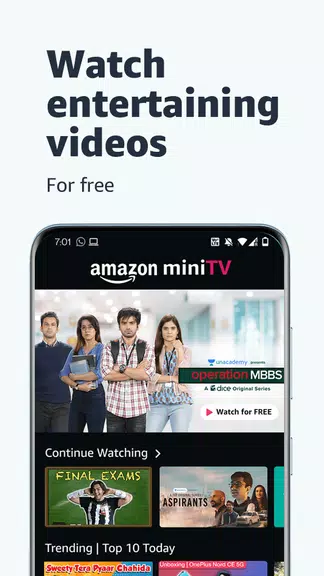 Amazon India Shop, Pay, miniTV 螢幕截圖 1