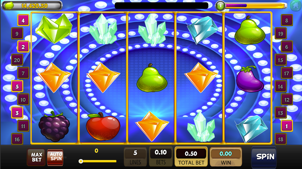 Royal Slot Style Machine Free Spins Pro Style Screenshot 1