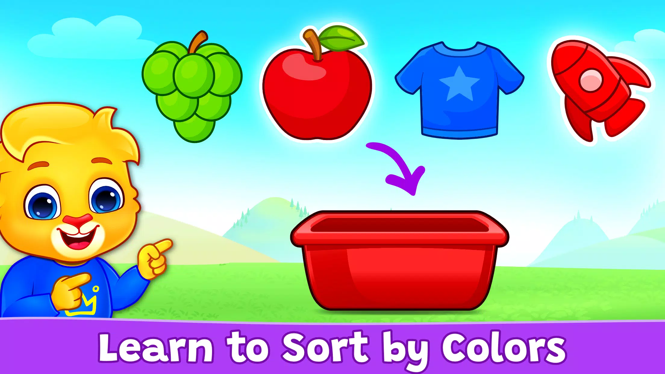 Color Kids: Coloring Games Ekran Görüntüsü 2