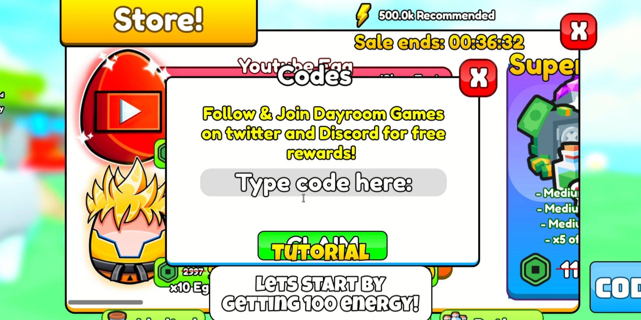 Redeeming Codes