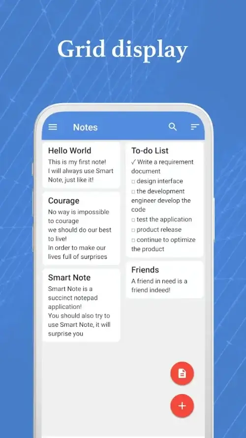 Smart Note স্ক্রিনশট 1