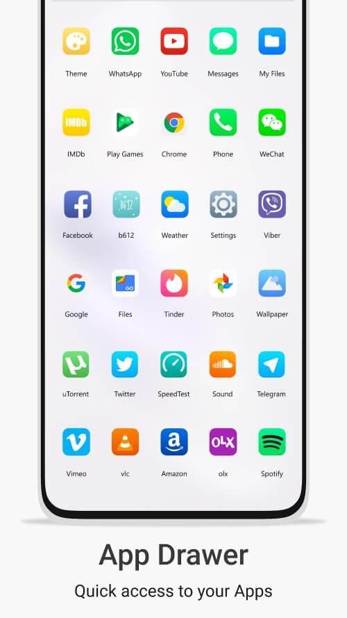 Schermata Launcher for iOS 16 Style 1