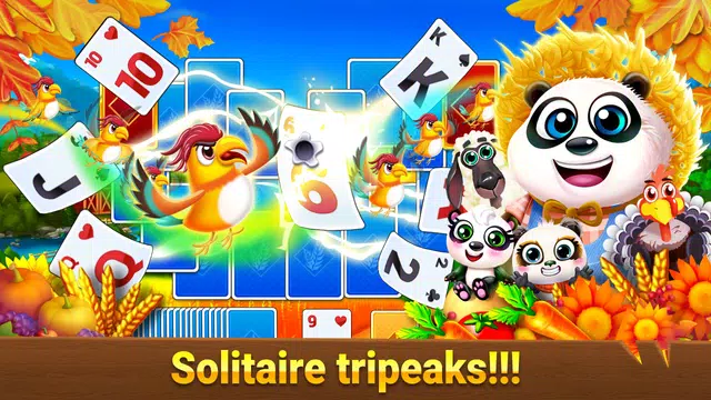 TriPeaks Solitaire:Fairy Captura de tela 0