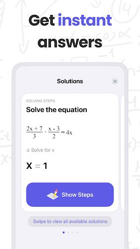 MathMaster: Math Solver & Help স্ক্রিনশট 1