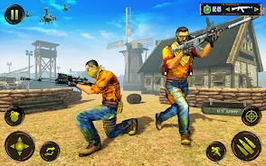 FPS Army Gun Shooting 3D Games Schermafbeelding 2