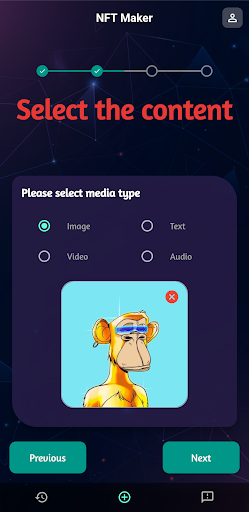 NFT Maker Capture d'écran 3