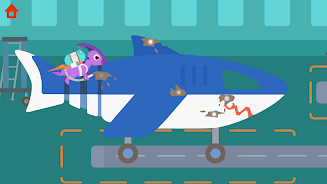 Dinosaur Airport:Game for kids স্ক্রিনশট 3