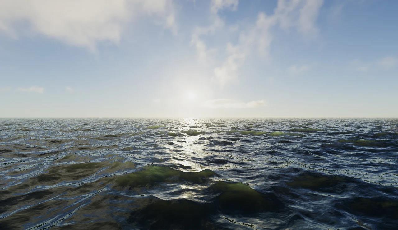 Seascape Benchmark - GPU test Tangkapan skrin 2