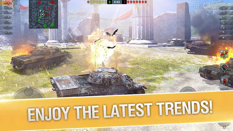 World of Tanks Blitz - PVP MMO 스크린샷 1