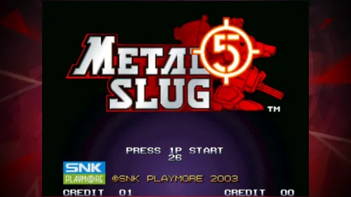 METAL SLUG 5 ACA NEOGEO Captura de pantalla 1