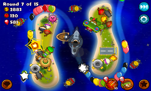 Bloons Monkey City Mod Schermafbeelding 1