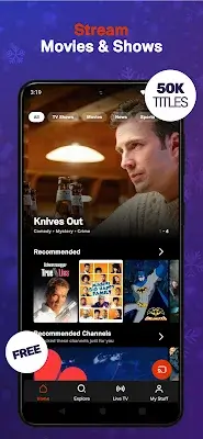 Tubi: Free Movies & Live TV Скриншот 0