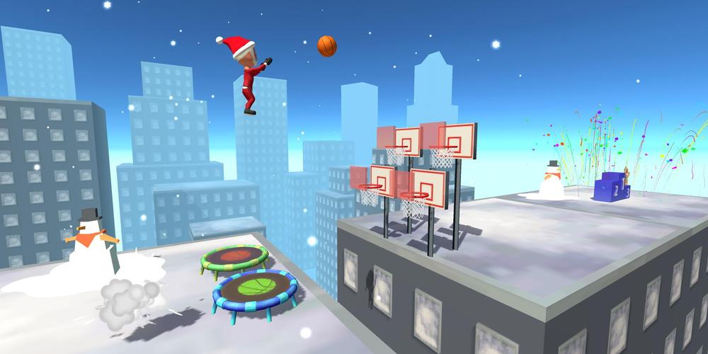 Jump Up 3D: Basketball game 螢幕截圖 2