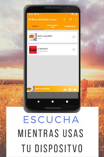 El Genio Lucas Radio en Vivo Reflexiones y Podcast Captura de tela 2