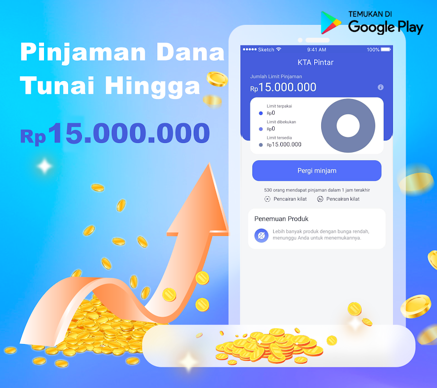 Schermata KTA Pintar–Cash Pro 1